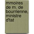 Mmoires de M. de Bourrienne, Ministre D'Tat