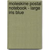Moleskine Postal Notebook - Large Iris Blue door Moleskine