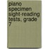 Piano Specimen Sight-Reading Tests, Grade 7