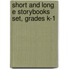 Short and Long E Storybooks Set, Grades K-1 door Teacher Created Materials