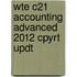 Wte C21 Accounting Advanced 2012 Cpyrt Updt