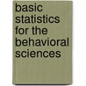 Basic Statistics for the Behavioral Sciences door Gary W. Heiman