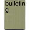 Bulletin G door Societe de Therapeutique