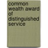 Common Wealth Award of Distinguished Service by Ronald Cohn