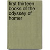 First Thirteen Books of the Odyssey of Homer door Homer
