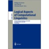 Logical Aspects of Computational Linguistics by Philippe de Groote