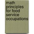 Math Principles For Food Service Occupations