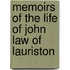 Memoirs Of The Life Of John Law Of Lauriston