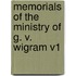 Memorials of the Ministry of G. V. Wigram V1