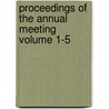 Proceedings of the Annual Meeting Volume 1-5 door Ohio Society of Professional Engineers