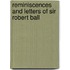 Reminiscences And Letters Of Sir Robert Ball
