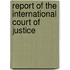 Report Of The International Court Of Justice