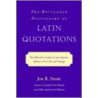The Routledge Dictionary Of Latin Quotations door Jon R. Stone