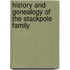 History and Genealogy of the Stackpole Family