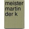 Meister Martin der K door E.T. A. Hoffmann