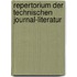 Repertorium Der Technischen Journal-Literatur