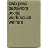 Swb Prac Behaviors Social Work/Social Welfare door Ambrosino