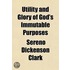 Utility and Glory of God's Immutable Purposes