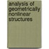 Analysis of Geometrically Nonlinear Structures