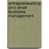 Entrepreneurship And Small Business Management