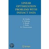 Linear Optimization Problems with Inexact Data by Miroslav Fiedler