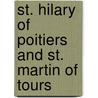 St. Hilary Of Poitiers And St. Martin Of Tours door John Gibson Cazenove