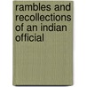 Rambles and Recollections of an Indian Official door W.H. Sleeman