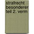 Strafrecht Besonderer Teil 2. Verm
