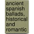 Ancient Spanish Ballads, Historical and Romantic