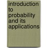 Introduction to Probability and Its Applications door Richard L. Scheaffer