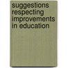 Suggestions Respecting Improvements in Education by Catharine Esther Beecher
