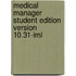 Medical Manager Student Edition Version 10.31-Iml