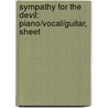 Sympathy For The Devil: Piano/Vocal/Guitar, Sheet door The Rolling Stones