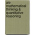 Aie Mathematical Thinking & Quantitative Reasoning