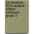 Cornerstone 2013 Student Edition Softcover Grade 3