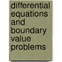 Differential Equations and Boundary Value Problems