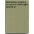 Elementary Treatise on Natural Philosophy Volume 2