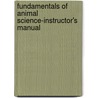 Fundamentals Of Animal Science-Instructor's Manual door Scanes
