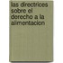 Las Directrices Sobre El Derecho a la Alimentacion
