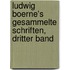 Ludwig Boerne's Gesammelte Schriften, Dritter Band