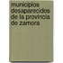 Municipios Desaparecidos de La Provincia de Zamora