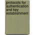 Protocols for Authentication and Key Establishment