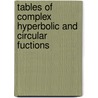 Tables of Complex Hyperbolic and Circular Fuctions door A.E. Kennelly