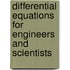 Differential Equations for Engineers and Scientists