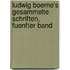 Ludwig Boerne's gesammelte Schriften, Fuenfter Band