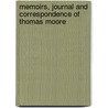 Memoirs, Journal and Correspondence of Thomas Moore door Thomas Moore