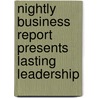 Nightly Business Report Presents Lasting Leadership door Robbie Shell