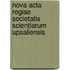 Nova Acta Regiae Societatis Scientiarum Upsaliensis