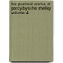 The Poetical Works of Percy Bysshe Shelley Volume 4