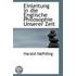 Einleitung In Die Englische Philosophie Unserer Zeit